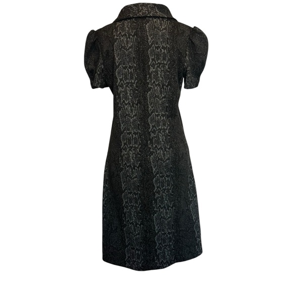 Calvin Klein Dress Size 6 Short Sleeve Sweater Cowl Neck Stretch - Picture 2 of 11